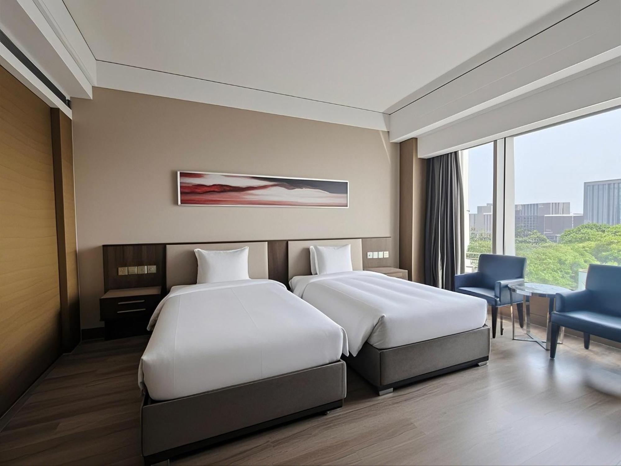 Crowne Plaza Nanjing Jiangning By Ihg Hotel ภายนอก รูปภาพ